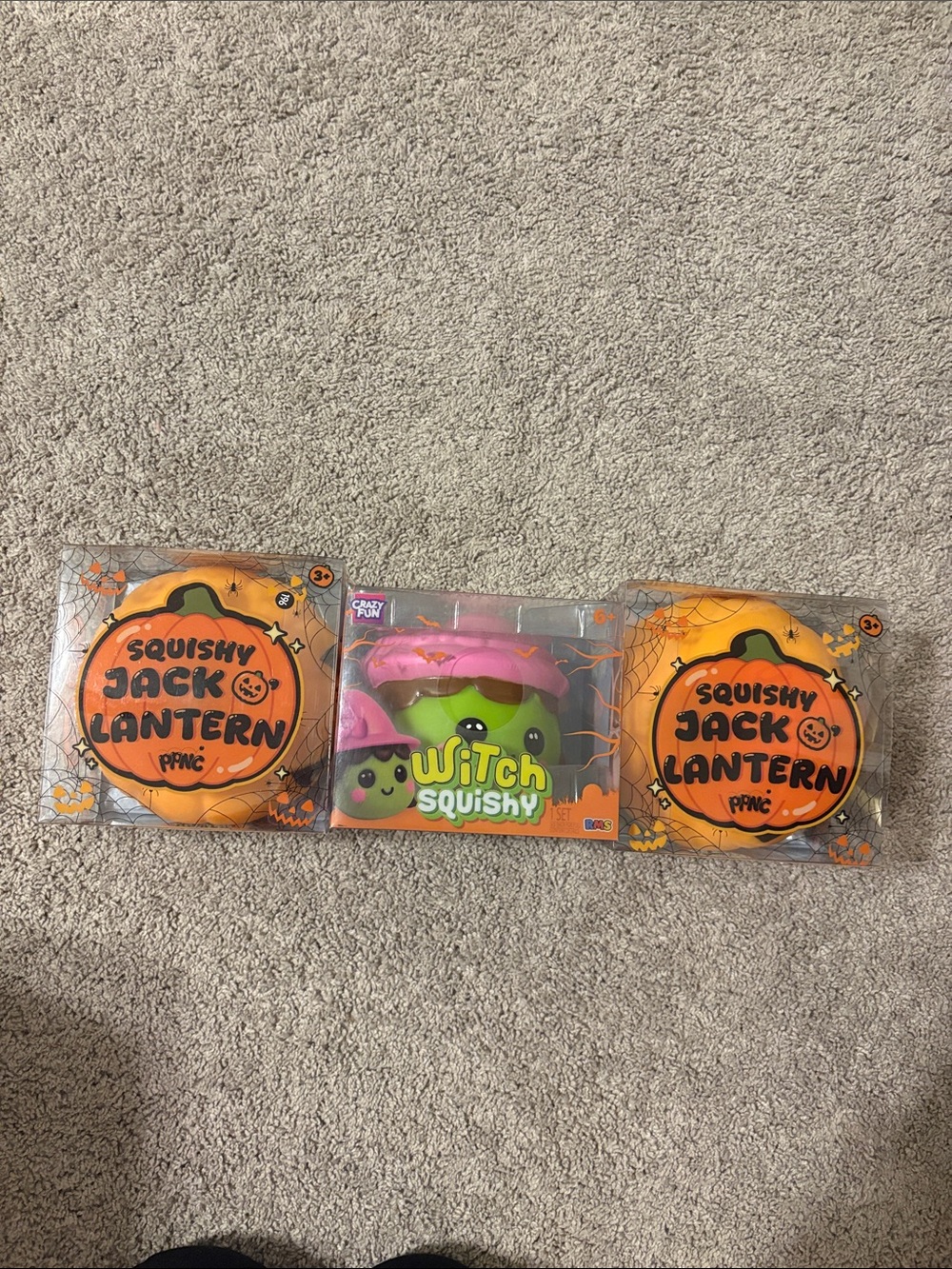 Witch Squishy and 2 Lanterns